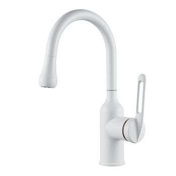 Смеситель для раковины Raffine F101C, белый