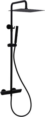 Душевая стойка Allen Brau Infinity 5.21032-31 черный матовый, артикул 5.21032-31