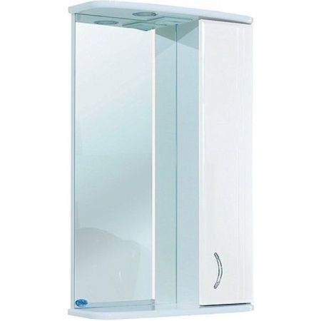 Зеркало со шкафом Bellezza Астра 60 4614909001011 с подсветкой R Белое, артикул 4614909001011
