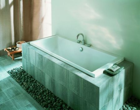 Ванна JACOB DELAFON EVOK (180*80) E60269RU-00 (белый, перелив по центру), шт, артикул E60269RU-00