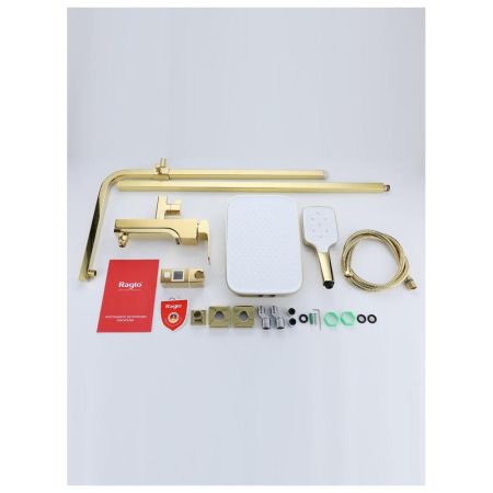 Душевая система Raglo R02.24.23, золото