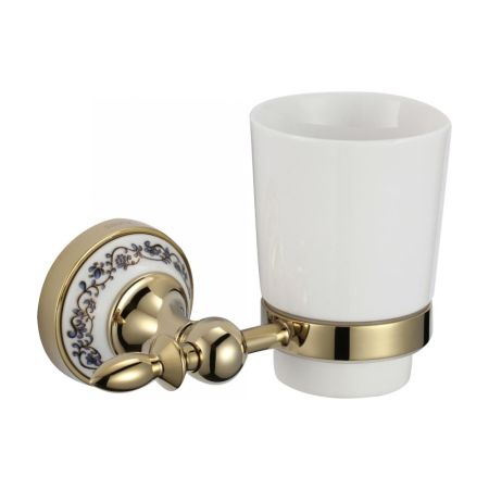 Стакан для ванной комнаты Savol S-06858B, золото, артикул S-06858B