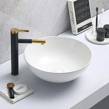 Раковина чаша Velvex 104MW, белый