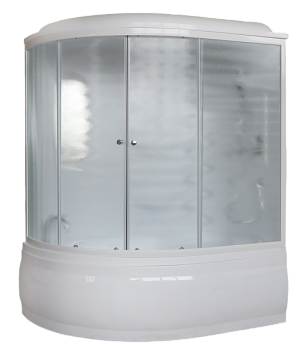 Душевая кабина Royal Bath  RB 140ALP-C (матовое) правая