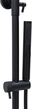 Душевая стойка Allen Brau Priority 5.31A10-31 черный матовый, артикул 5.31A10-31