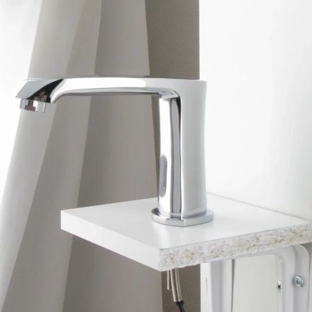 Смеситель сенсорный для раковины Сантаком stMIRA 9002, хром