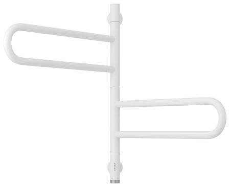 Полотенцесушитель, Сунержа, Парео 4.0, электрический, поворотный, ширина, мм-50, глубина, мм-535, высота, мм-567, межосевое расстояние-483, профиль коллектора-круглый, скрытое подключение-в комплекте, расположение блока управления и провода питания-снизу,, артикул 30-0823-0567