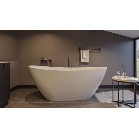 Ванна WHITECROSS Spinel A 150x70 (белый мат) иск. камень, артикул 0209.150070.200