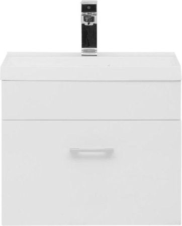 Тумба с раковиной Aquanet Нота 50 белый, артикул 00287705