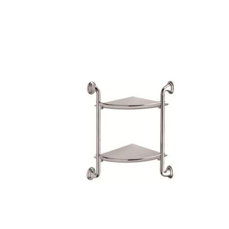 Полка стеклянная угловая D-Lin D262310, хром, артикул D262310