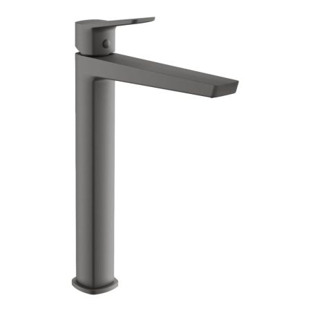 Смеситель для раковины высокий BELZ B11715-3, оружейная сталь, артикул B11715-3