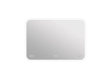 Зеркало Cersanit Led 070 Design Pro 80 KN-LU-LED070*80-p-Os с подсветкой с диммером, часами, подогревом и функцией Bluetooth