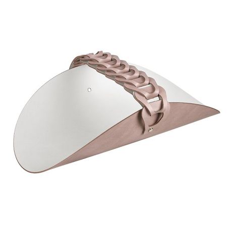 ADJ Открытая корзина для СПА Riviera, 48x28 см., цвет: пепельная роза/устричный, артикул 4828.07/02