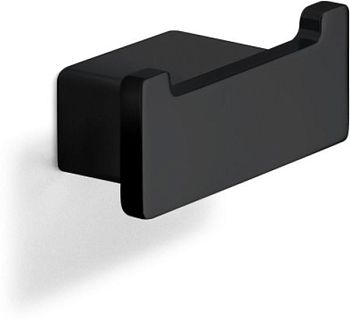 Gedy Lounge, крючок двойной, цвет черный матовый