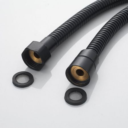 Смеситель для ванны Raffine F2296H, черный, артикул F2296H