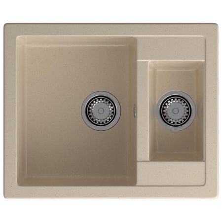 Кухонная мойка GranFest QUADRO 610K, кашемир, артикул Q-610K кашемир