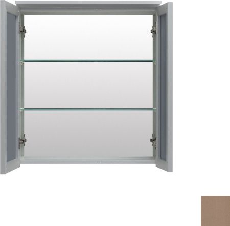 Зеркальный шкаф De Aqua Алюминиум 70 медь, артикул 00261765