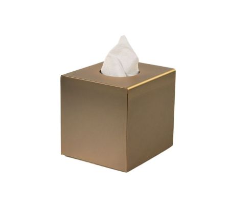 Stil Haus, емкость для бумажных салфеток, цвет матовое золото, артикул 1122(18)