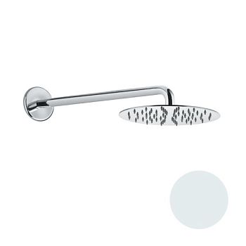 Верхний душ ультратонкий с кронштейном Fiore 30BB8630, белый