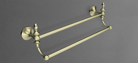 Полотенцедержатель двойной подвесной ART&MAX BOHEMIA AM-E-4248, артикул AM-E-4248-Cr