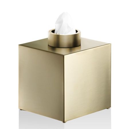 Салфетница, Decor Walther, CLUB, KB, ширина, мм-130, глубина, мм-130, высота, мм-156, цвет-золото матовое, артикул 0858682