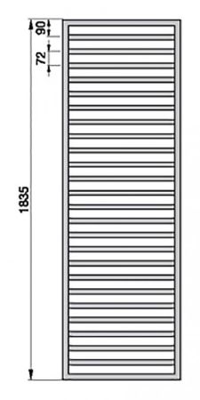 Водяной полотенцесушитель Zehnder Quaro Inox QAI-180-060 Inox Нержавеющая сталь, артикул QAI-180-060 Inox