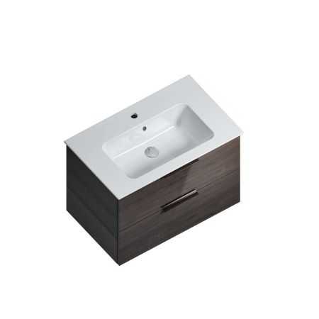 Тумба PIANO подвесная с ящиками 75, дымчатый вяз, артикул PI.75\OLM