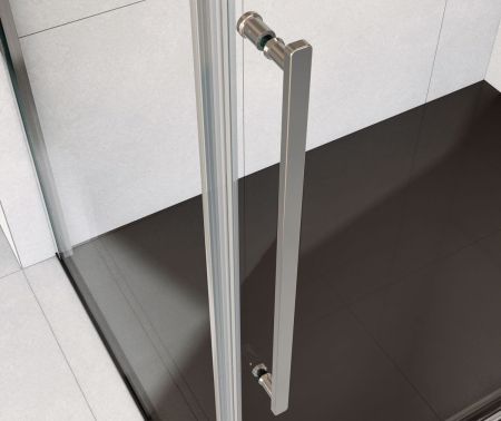 Душевой уголок Arno VSR-1A1015CL, 1500*1000, хром, стекло прозрачное, артикул VSR-1A1015CL