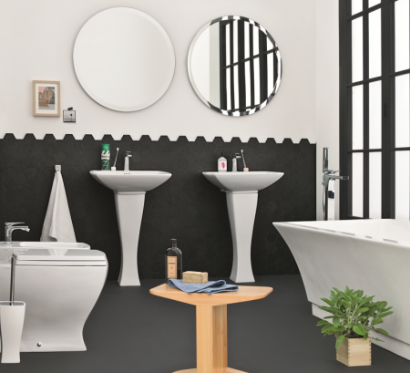 Artceram JAZZ раковина с 1 отв. под смеситель 60х48см, цвет белый, артикул JZL003 01 00/ JZ16bi*1