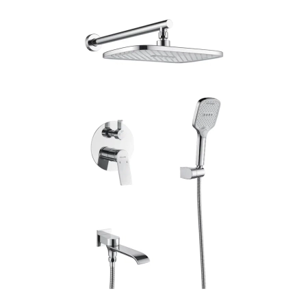 Душевая система встраиваемая Shevanik S4135, хром