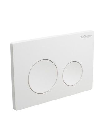 Кнопка смыва BELBAGNO BB-03C-GM, оружейная сталь, артикул BB-03C-GM