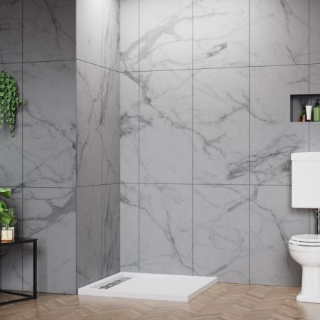 TRAY-BB-DUE-A-100-4-W0 Акриловый поддон без сифона, артикул TRAY-BB-DUE-A-100-4-W0