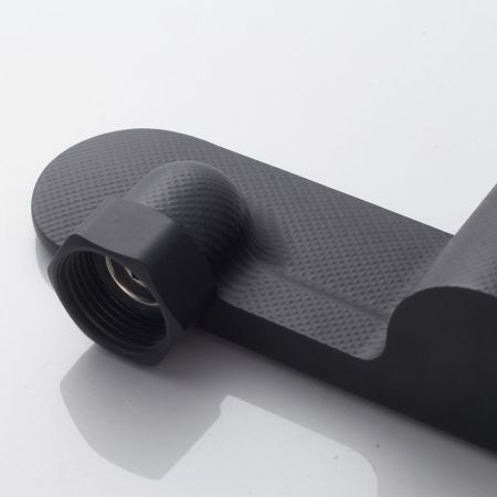 Гигиенический душ со смесителем Shevanik S4705H-1, черный