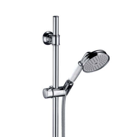 AX Montreux Душевой гарнитур (ручной душ 1jet + штанга + держаель для душа), цвет: хром, артикул 27982000