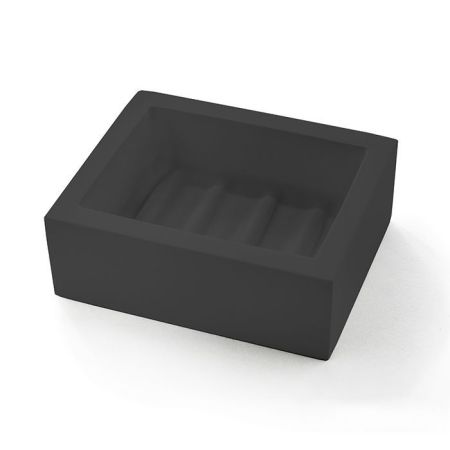 Мыльница, 3SC, BeMood Black, ширина, мм-100, глубина, мм-80, высота, мм-35, тип установки-настольный (свободностоящий), материал мыльницы-латунь, без креплений, цвет-черный (Black, Pure Black), артикул BEMN01A