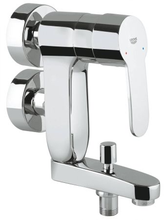 Смеситель для ванны вертикальный GROHE Eurostyle C, хром (23301000)