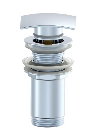 Донный клапан для раковины 1 1/4 WONZON & WOGHAND, Хром (WW-88SS08-CR)