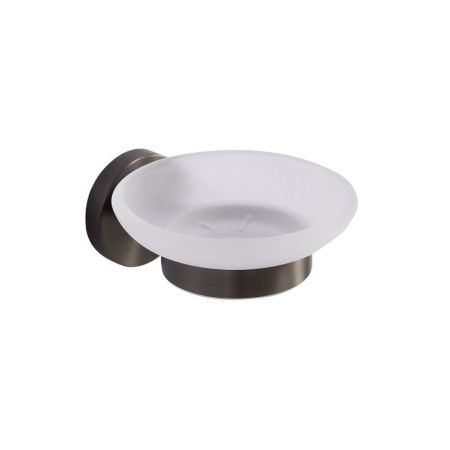 RELAX-SODS-NOP Мыльница подвесная, стекло, исполнение черный матовый, артикул RELAX-SODS-NOP