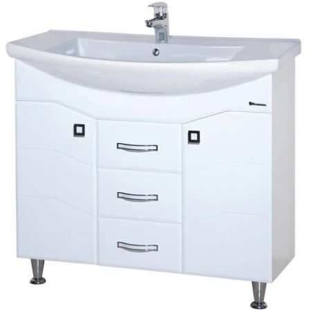 Тумба под раковину Bellezza Джулия 105 4631218000016 Белая, артикул 4631218000016