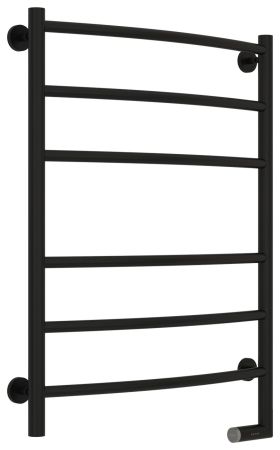 Полотенцесушитель электрический "ГАЛАНТ 2.0" 800х600 / МЭМ правый (Матовый Чёрный), артикул 31-5201-8060