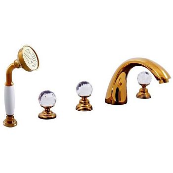 Смеситель на борт ванны Rav Slezak Brilliance BRILLIANCE169.5PSM