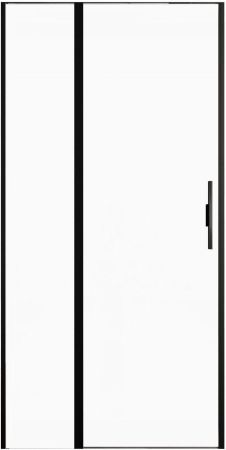 Душевая дверь Allen Brau Priority 100 3.31030.BBA черный браш, артикул 3.31030.BBA