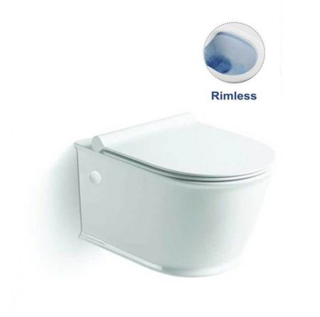 Унитаз Vincea Bordo VT1-16 подвесной Белый с сиденьем Микролифт, артикул VT1-16