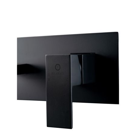 Смеситель для раковины встраиваемый FILARETE Fing FL4040BL, черный, артикул FL4040BL