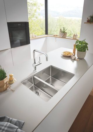 Мойка GROHE K700 Undermount, нержавеющая сталь (31576SD1)