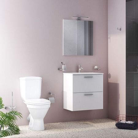 Norm Blanc унитаз, сиденье термопласт с микролифтом, механизм смыва 3/6 л,
выпуск под углом 45°, артикул 9837B099-7201