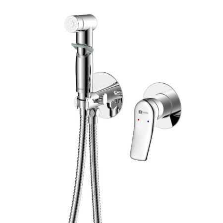 Смеситель Lemark Ortus с гигиеническим душем, встраиваемый (LM11319C), артикул LM11319C