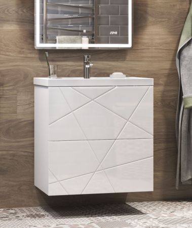 Тумба под раковину напольная VIGO Geometry tn.bsf.GEO.FOS.60.2Y, 60 см, артикул tn.bsf.GEO.FOS.60.2Y