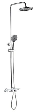 Душевая система со смесителем-термостатом с полкой, артикул: STT2000, ESKO, артикул STT2000