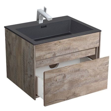 Тумба под раковину Vincea Chiara VMC-1C600NW подвесная N.Wood, артикул VMC-1C600NW